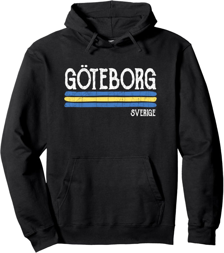 Vintage Göteborg Schweden Schwedisch Pullover Hoodie