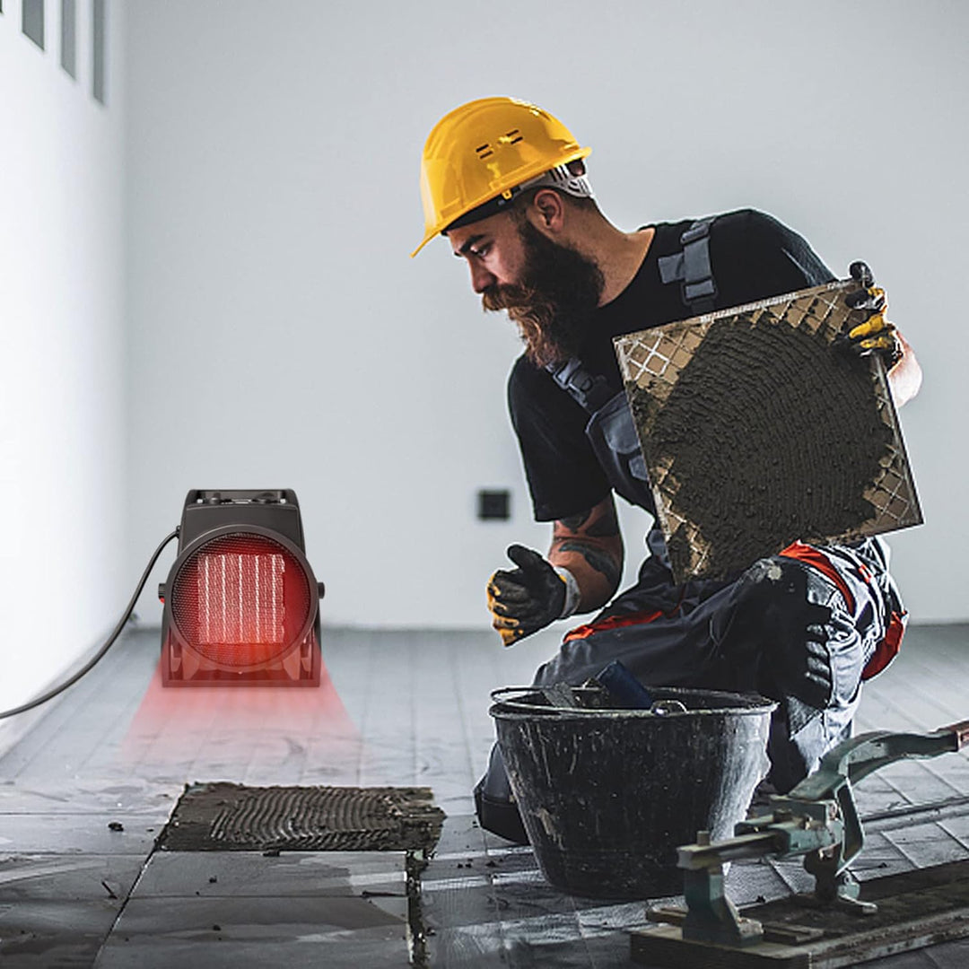 YRHome 3000W Keramik Heizgerät Heizlüfter Elektroheizer Heizer Schnellheizer Elektroheizgebläse Bauh