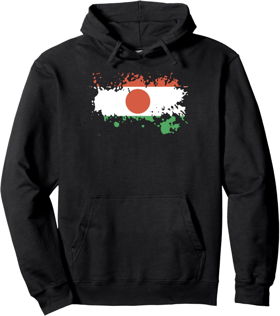 Nationalflagge Niger Souvenir Geschenk für Männer Frauen Pullover Hoodie