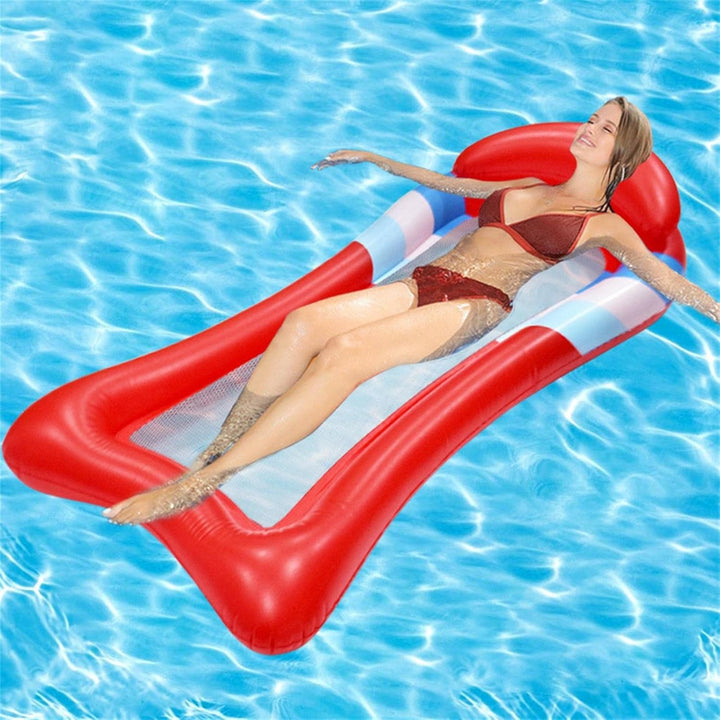 Luftmatratze Pool, Aufblasbarer Schwimmsessel, Pool Spielzeug Luftmatratze Wasser, Wasser Party Spie