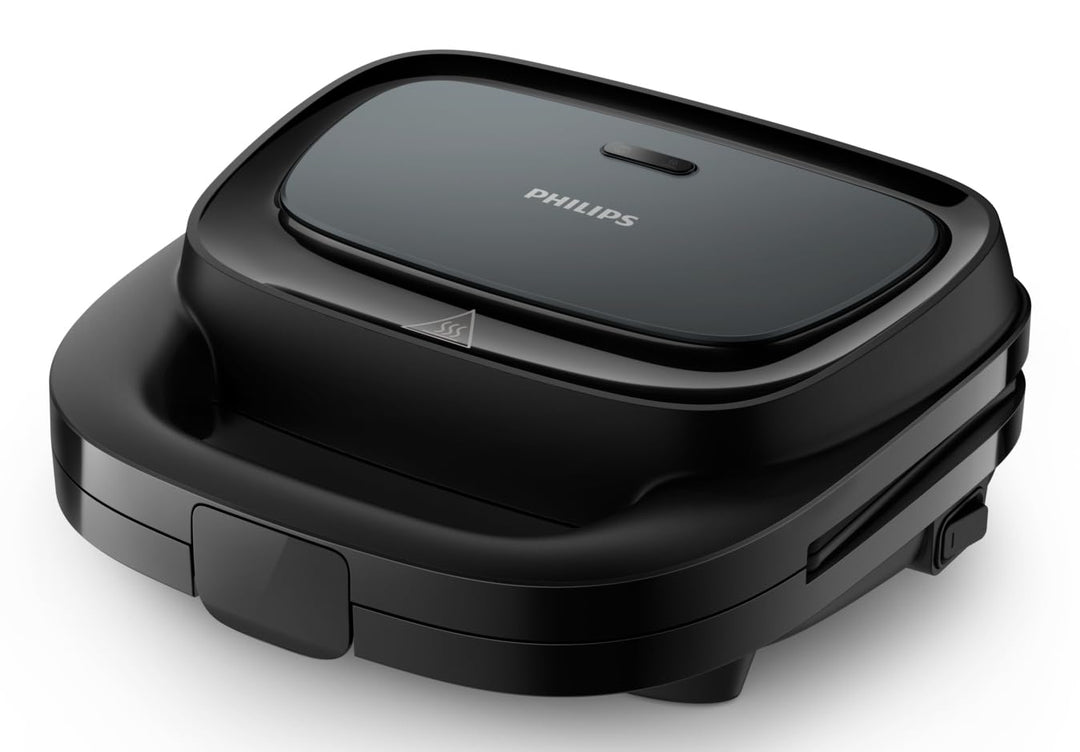 Philips Waffle Maker Series 3000 HD2332/90, 750 W, 240 V, Non-stick plates, Black