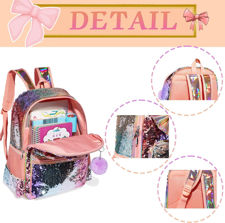 HTgroce Rucksack Mädchen, Niedlich Bogen Vorschule Kinderrucksack Kindergartenrucksack Kleinkind Ruc