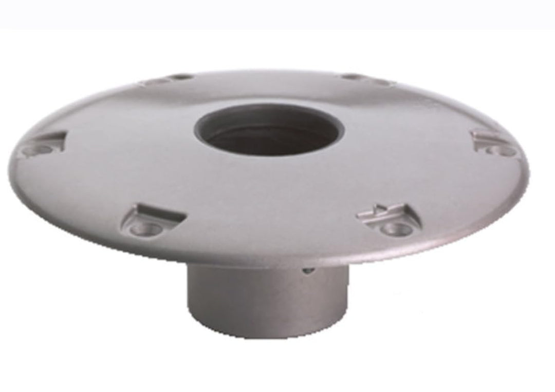 attwood 238312-1 238 Series Sockel - Aluminium, 22,9 cm rund aluminiumfarben 22,9 cm, rund, aluminiu