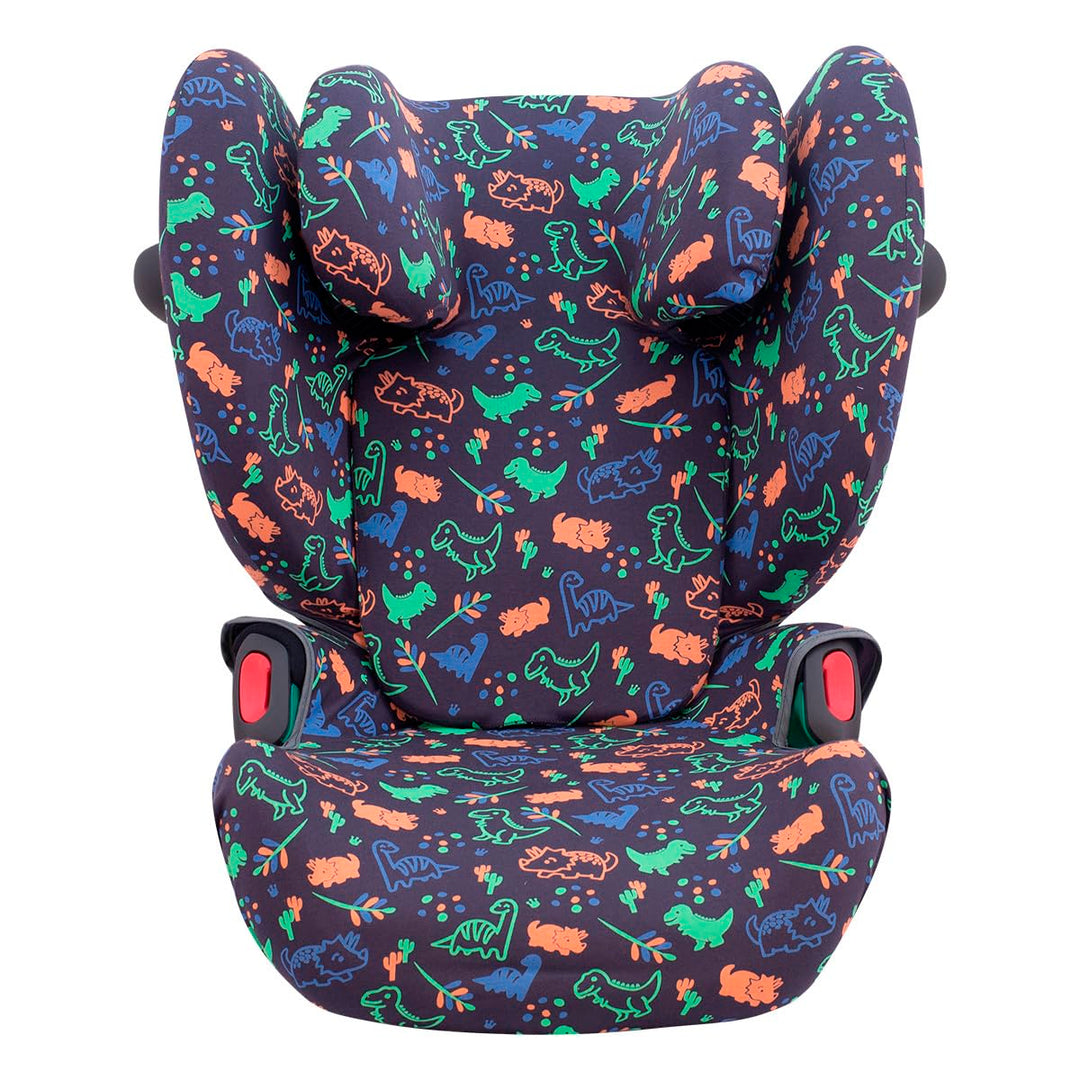 JYOKO KIDS Bezug Kompatibel mit Cybex Solution G I-size (Happy Dino)
