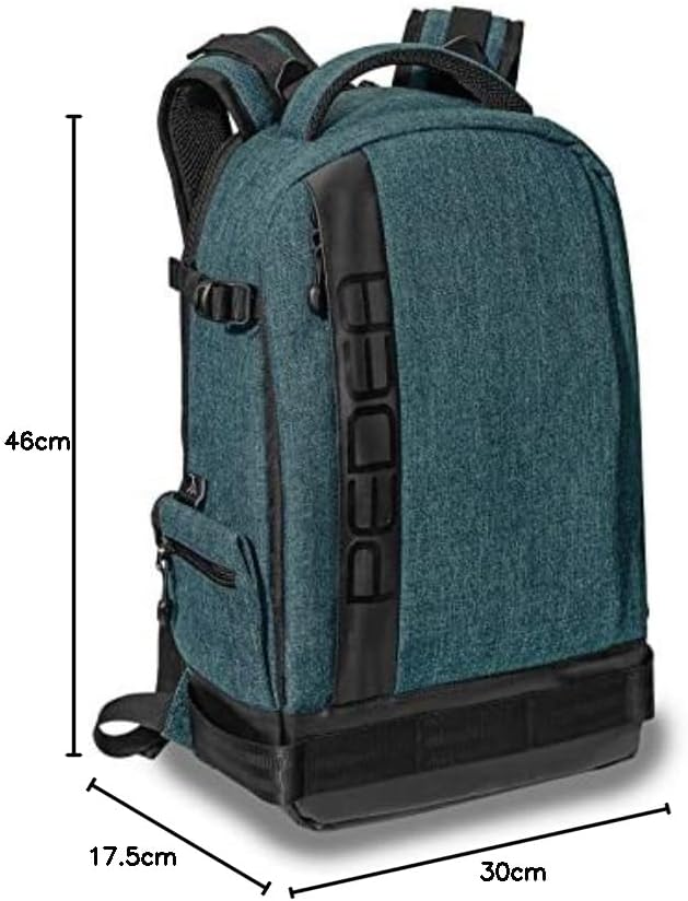 Pedea DSLR-Kamerarucksack Fashion Fotorucksack für Spiegelreflexkameras mit wasserdichtem Regenschut