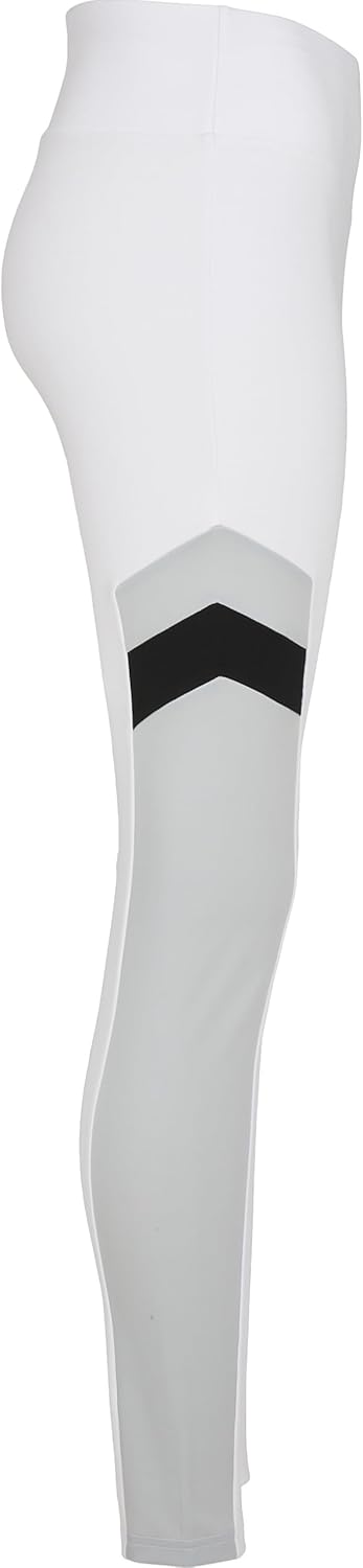 Starter Black Label Damen Ladies Starter Highwaist Sports Leggings XL White/Black, XL White/Black