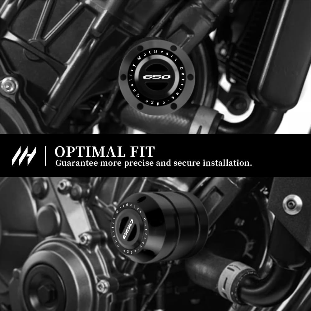 Motorrad Rahmenprotektoren für CB 650R 2019-2025 Sturzpads Sturzschutz Kipp-Schutz cb650r Zubehör (S