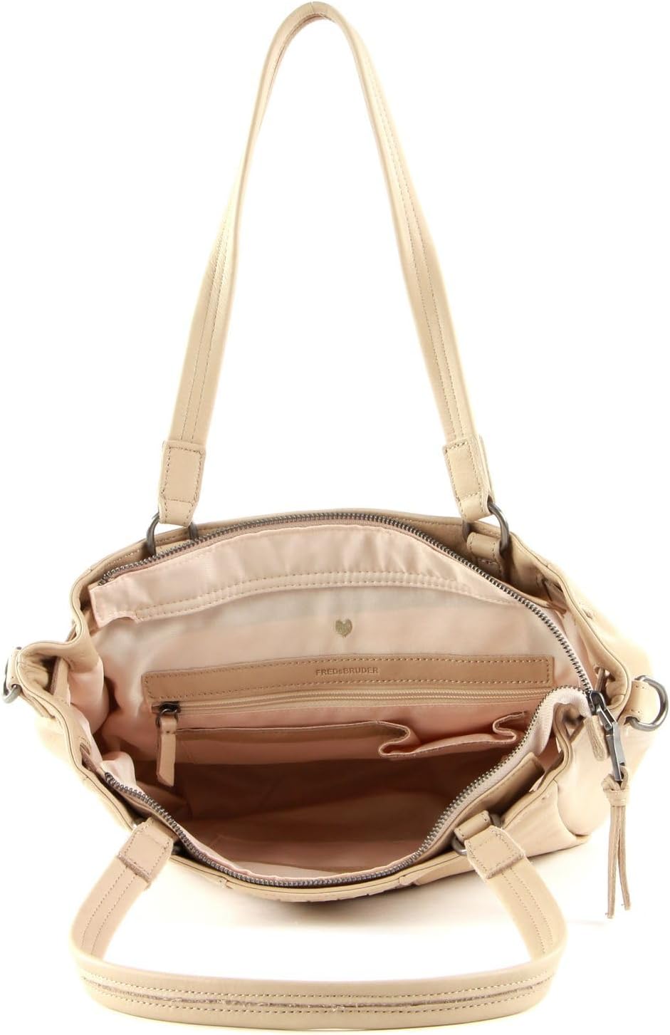 FREDsBRUDER Tasche Midnight mit Label-Applikationen Einheitsgrösse Cream, Einheitsgrösse Cream