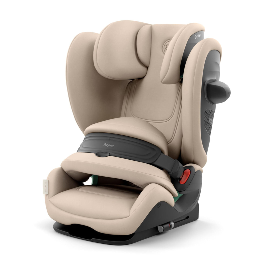 CYBEX Gold Pallas G3 i-Size, 15 Monate -12 Jahre, 9-50 kg, Almond Beige | 2-in-1 Autositz, 76-150 cm