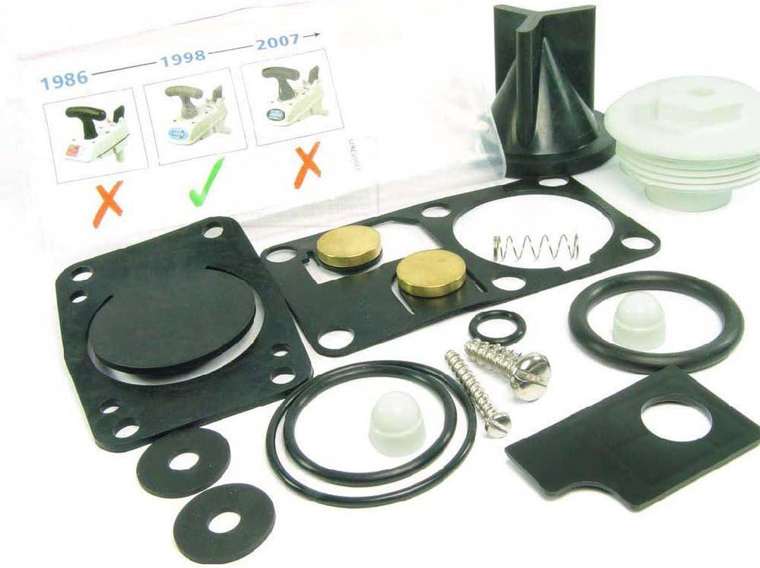 Jabsco 29045 Twist N Lock Marine Manual Toilet Service Kits 1998 und später, 1998 und später