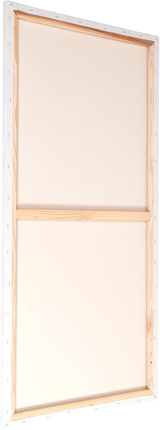 BK BILDERRAHMEN KOLMER 6 B.K. Basic LEINWÄNDE AUF KEILRAHMEN 80x100 cm | Premium Malgrund, malfertig