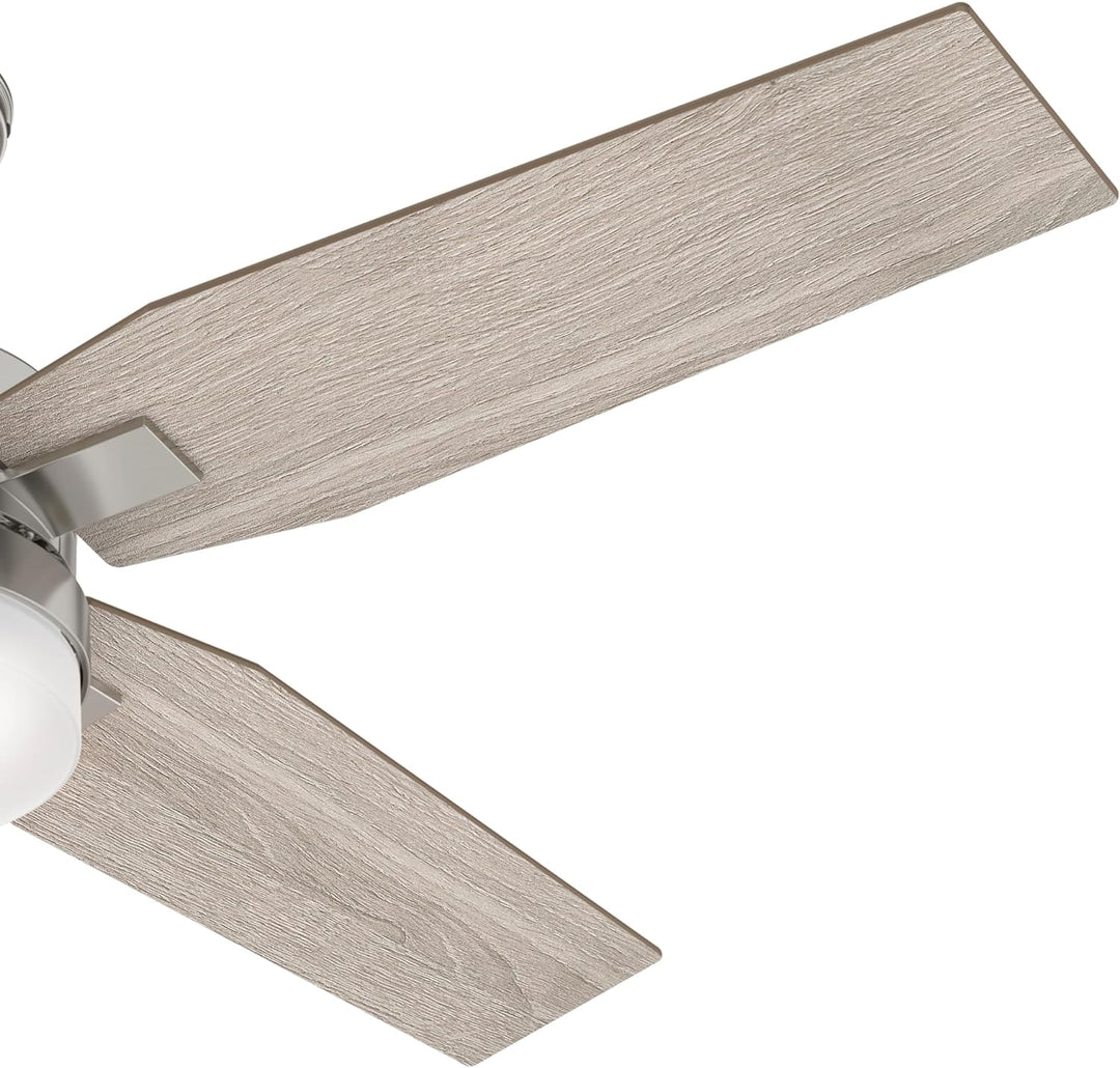 HUNTER FAN Deckenventilator Mercado 127 cm für den Innenbereich, mit Beleuchtung und Fernbedienung,