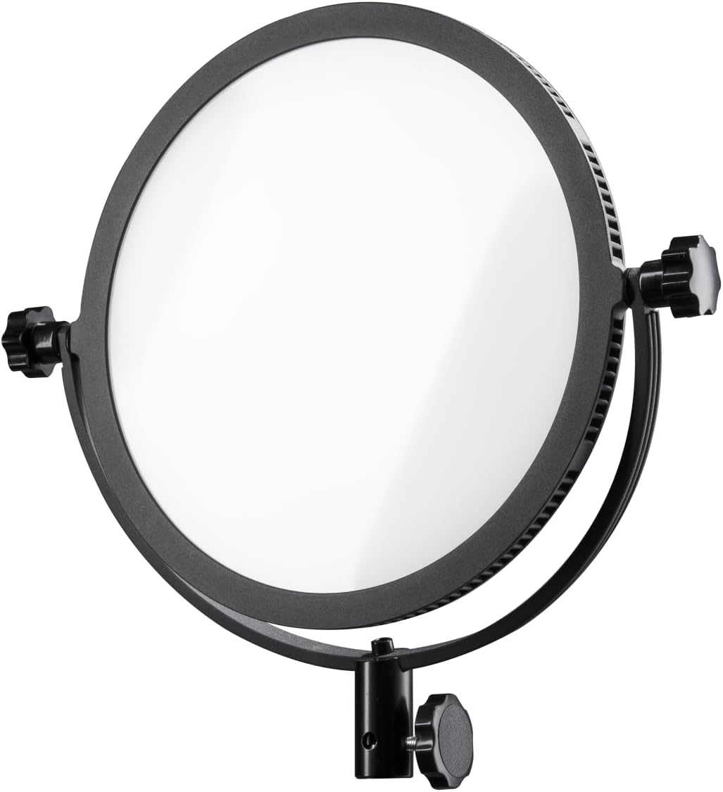 Walimex Pro Soft LED 300 Round Bi-Color, 1 Stück, schwarz