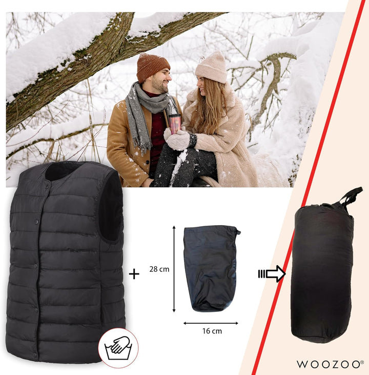 Woozoo, Beheizbare Weste/Heizweste, L, Herren S Damen, S Damen