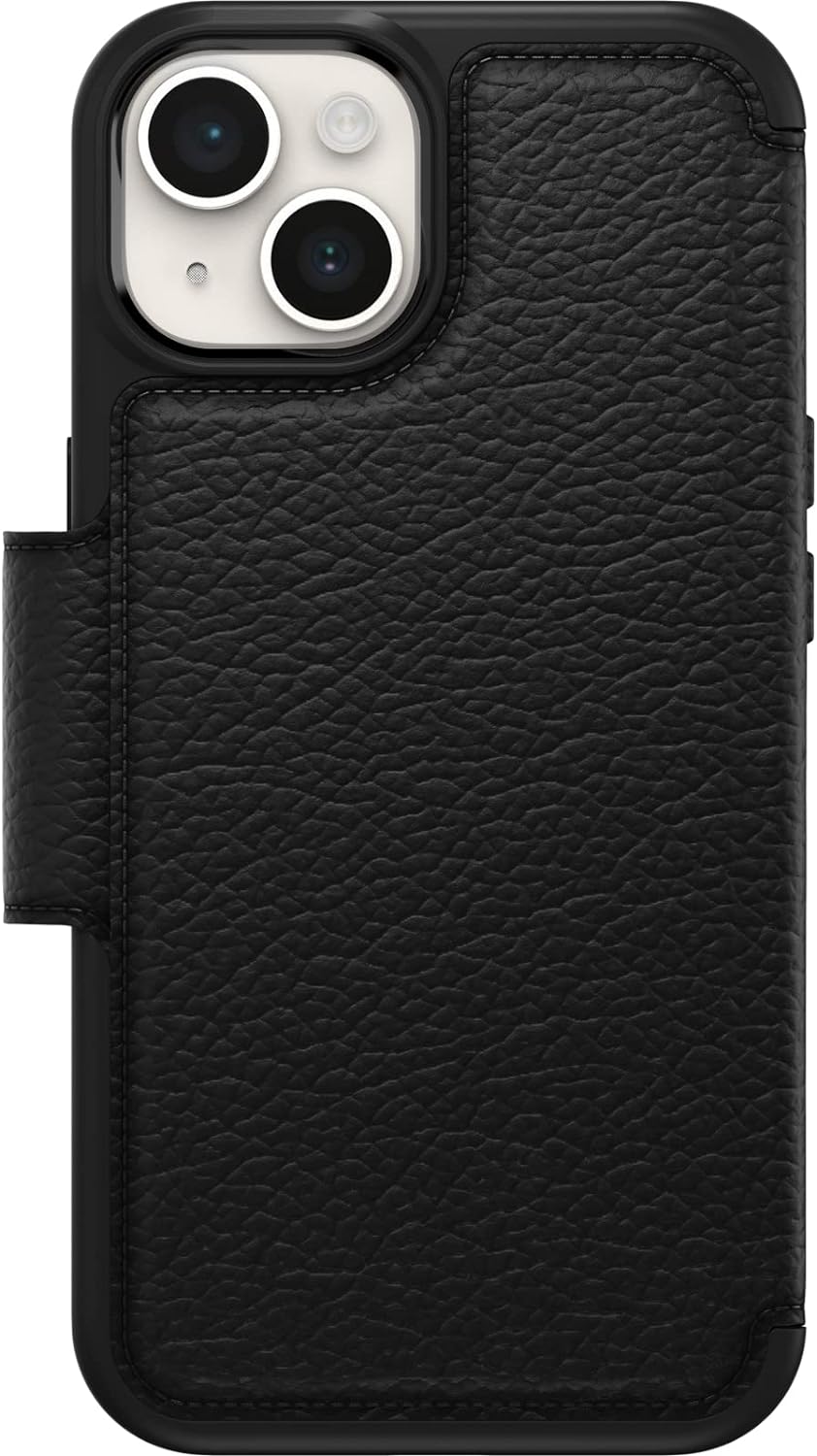 OtterBox Strada Hülle für iPhone 14, stossfest, sturzsicher,Premium Lederfolio mit zwei Kartenhalter