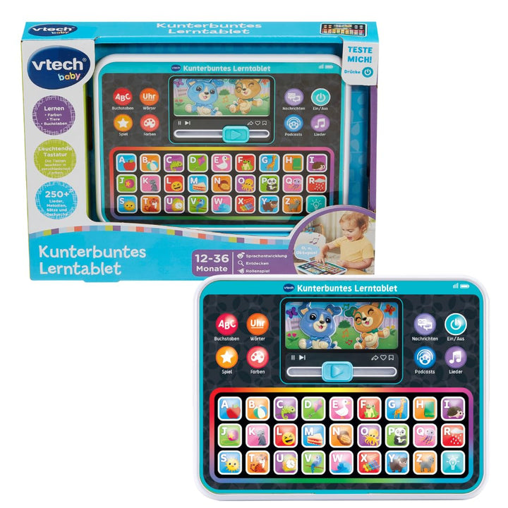 Kunterbuntes Lerntablet