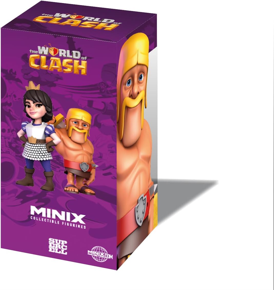 MINIX World of Clash - Barbarian - Sammelspiel Icon Figur für Fans