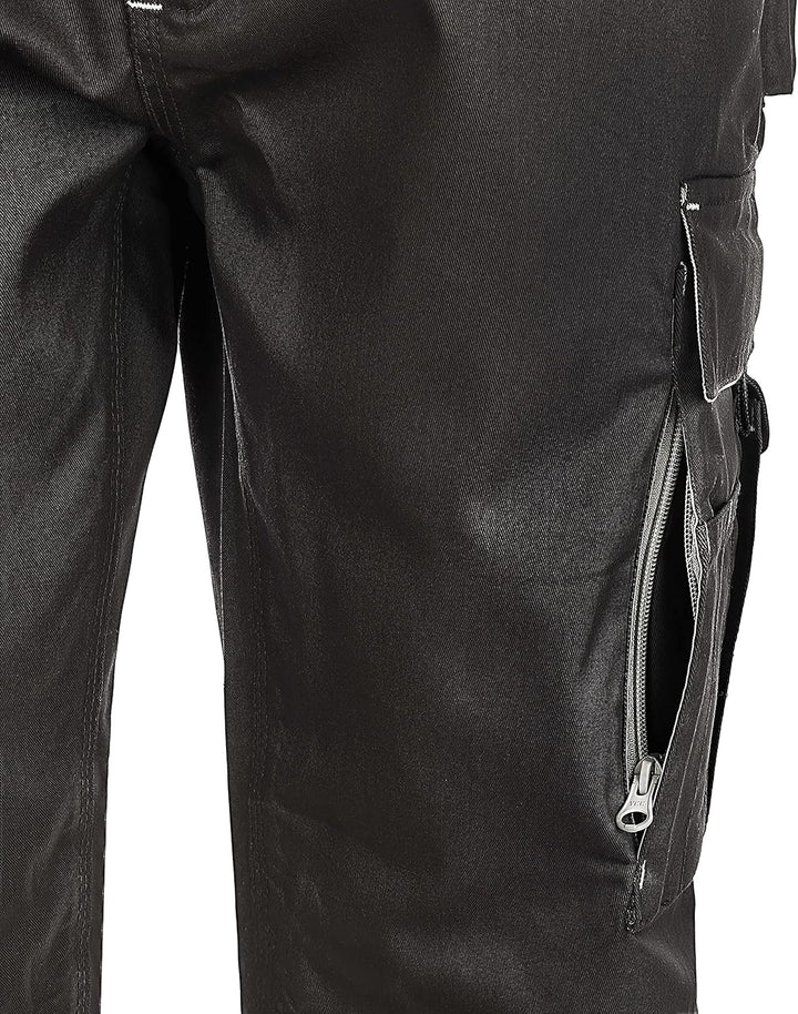 TMG | Arbeitsshorts für Herren, Kurze Arbeitshose mit Werkzeugtasche, robust & strapazierfähig, Carg