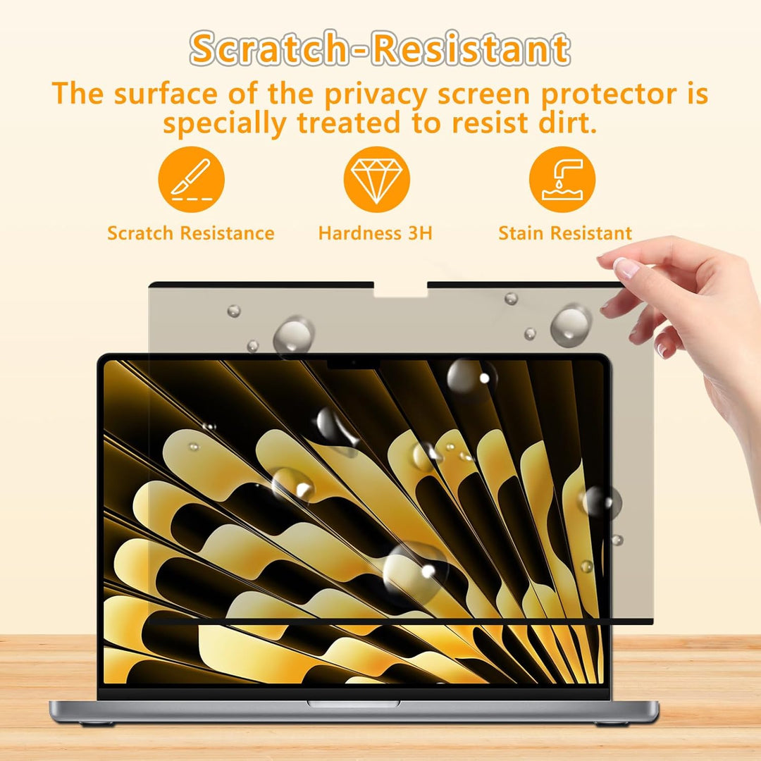 CeiBand Magnetischer Blickschutzfilter für Apple MacBook Air 13,6 Zoll (2022–2025, M2, M3, M4), Mac