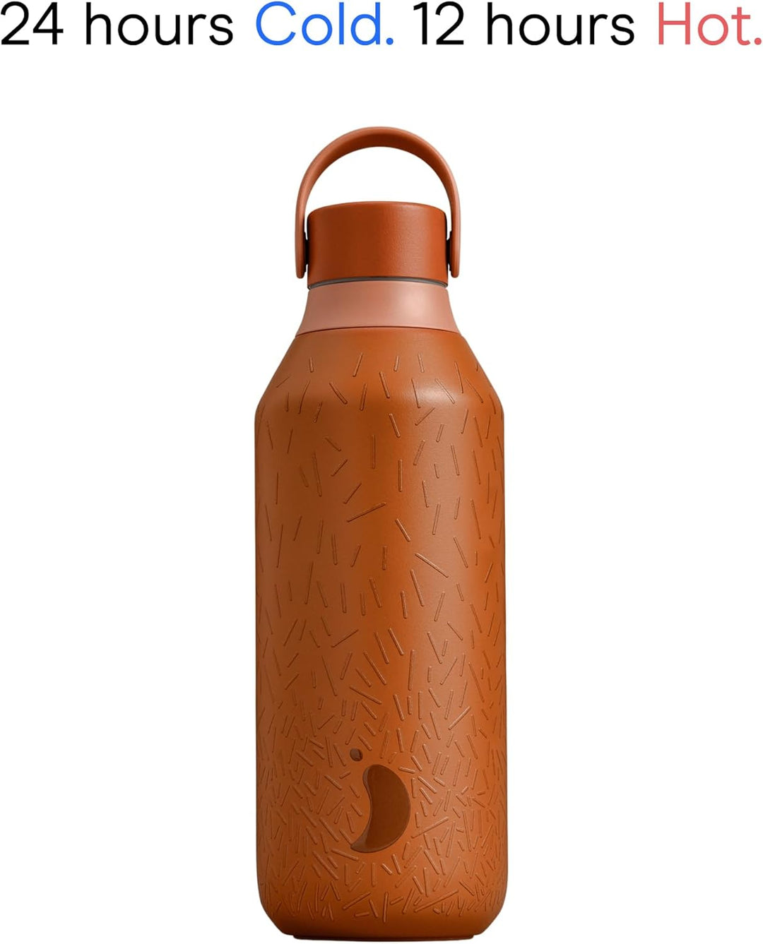 Chilly's Serie 2 Ombre Wasserflasche - BPA-Freier Edelstahl und Wiederverwendbar - Auslaufsicher, Oh