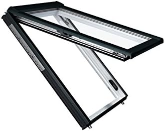 Roto Designo R8 WDF R88CK W WD AL Klapp-Schwingfenster mit Wärmedämmung und Eindeckrahmen (Eindeckra
