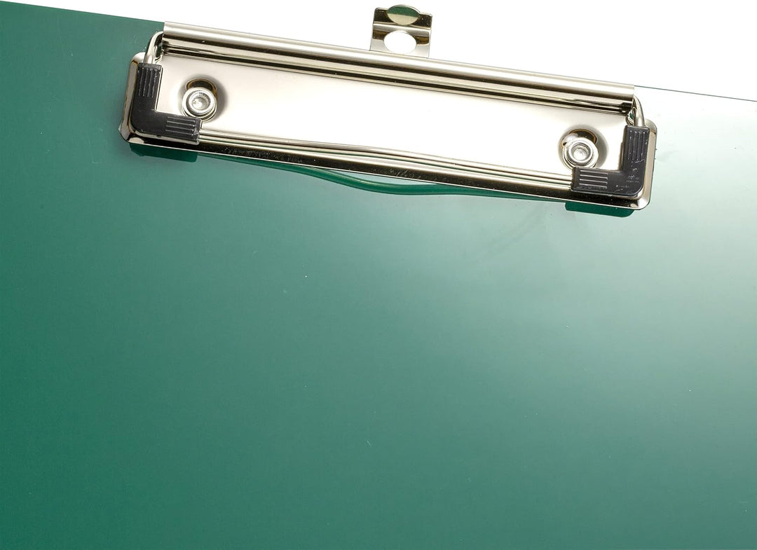 Officemate Klemmbrett aus recyceltem Kunststoff, Buchstabengrösse, Grün, 6 Stück (83084), grün