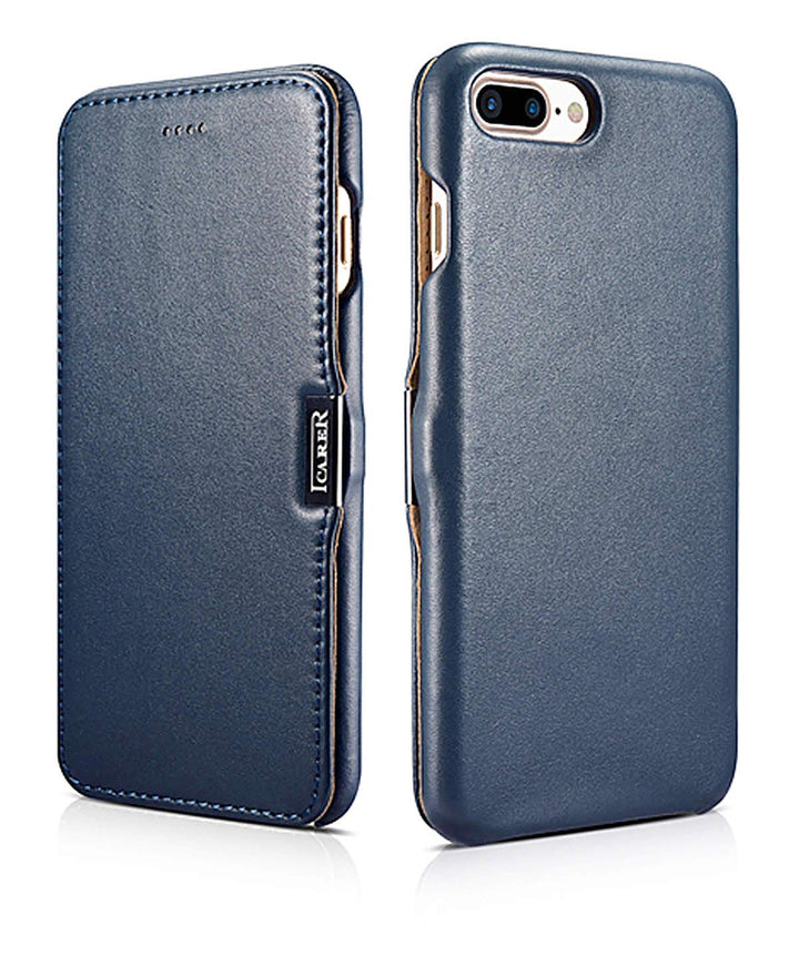 ICARER Hülle passend für Apple iPhone 8 Plus und iPhone 7 Plus (5.5 Zoll), Handyhülle mit echtem Led