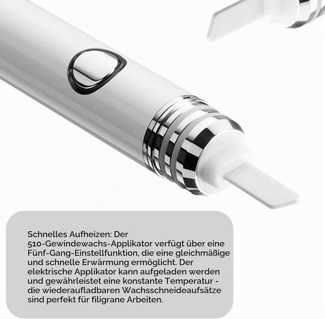 Ceramic Hot Knife, Keramik Heizmesser 510, Elektrisch Dab Werkzeug, Tragbares Heizmesser Wachszubehö