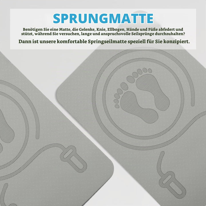 Sprungmatte gymnastikmatten turnmatten Arbeit von zu Hause aus Fitness Springseilteppich schlagschnu