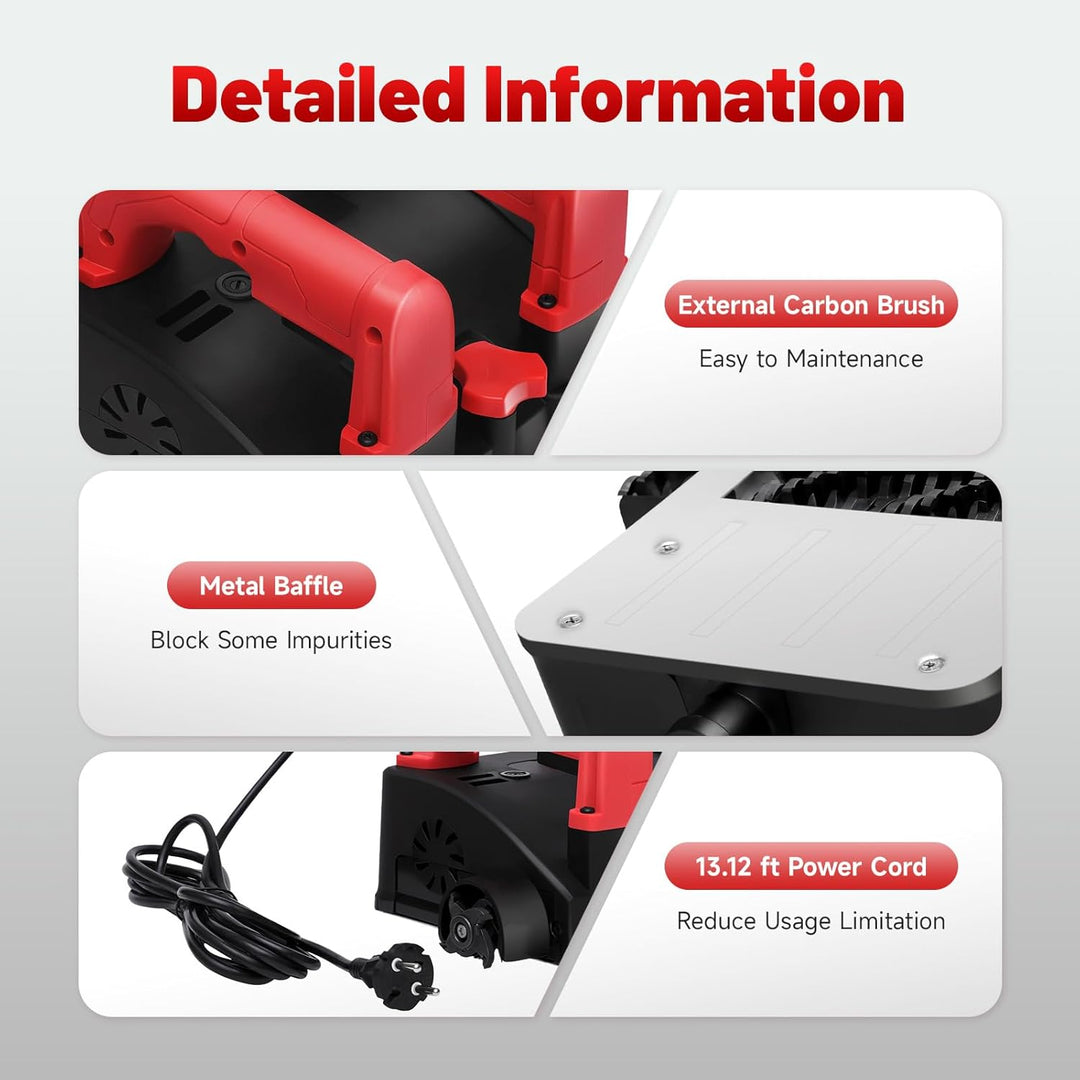 1200W Betonfräse, 3000 R/min Sanierungsfräse Schleifer Putzfräse Mauerfräse Estrichfräse Mauer Fräse