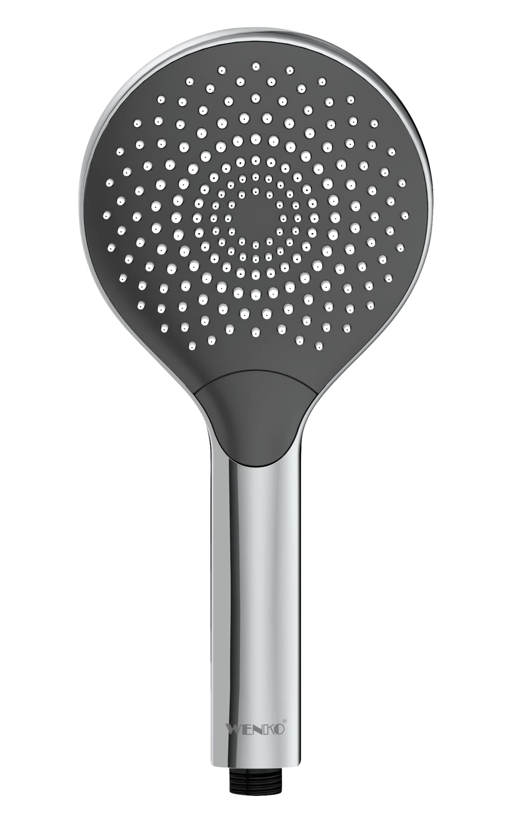 WENKO Wasserspar Duschkopf Watersaving, wassersparende Universal-Handbrause, Duschbrause mit nachhal