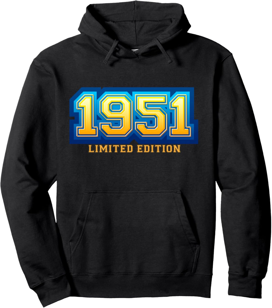 73. Geburtstag Mann Frau 73 Jahre 1951 Deko Lustig Geschenk Pullover Hoodie