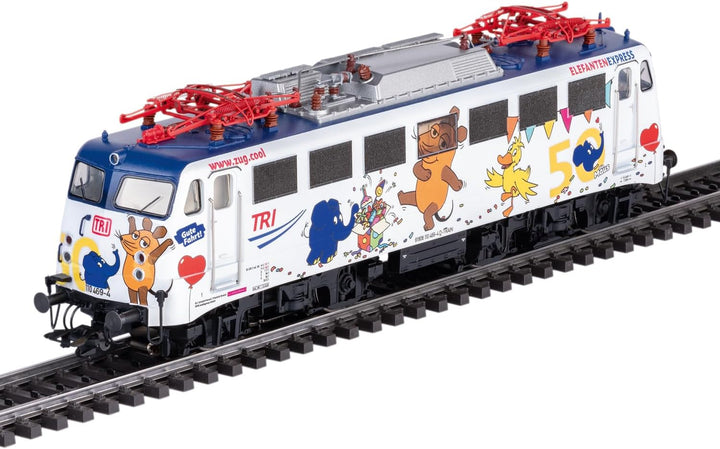 Märklin H0 - Elektrolokomotive BR 110 – Digital-Decoder mfx+ - Hochleistungsantrieb - elektrisch heb