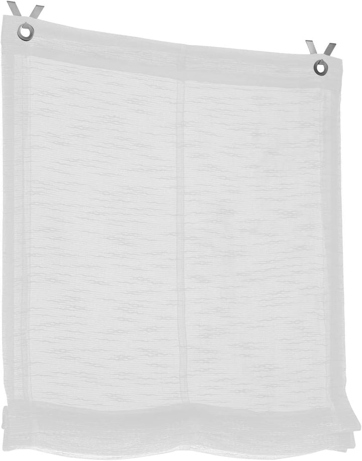 Kutti Raffrollo Ösenrollo Celtic Creme Breite ca. 120 x Höhe 140 cm ca. 120 x 140 cm Creme, ca. 120