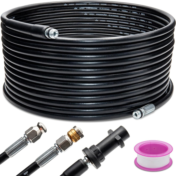 stōbfix 15m Rohrreinigungsschlauch für Kärcher Rohrreinigungsset passend für K2, K3, K4, K5, K6, K7