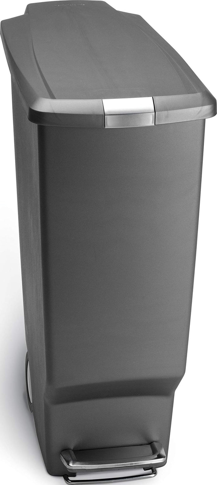 simplehuman CW1363 40 Liter, schmaler Treteimer, Mülleimer Küche, Abfalleimer, Mülltrennsystem, Müll