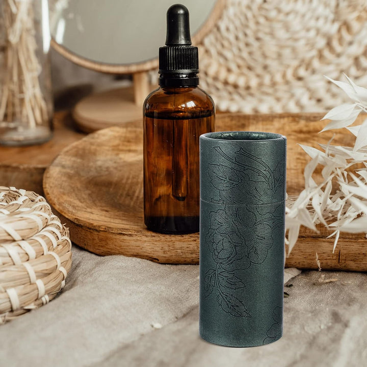 EXCEART ?therisches ?l Flasche Papierrohr 20 Stücke Runde Kraftpapier Behälter Röhren Papiertüten Le