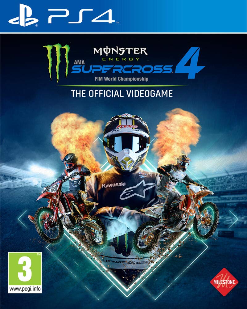 Monster Energy Supercross: Das offizielle Videospiel 4 PS4-Spiel