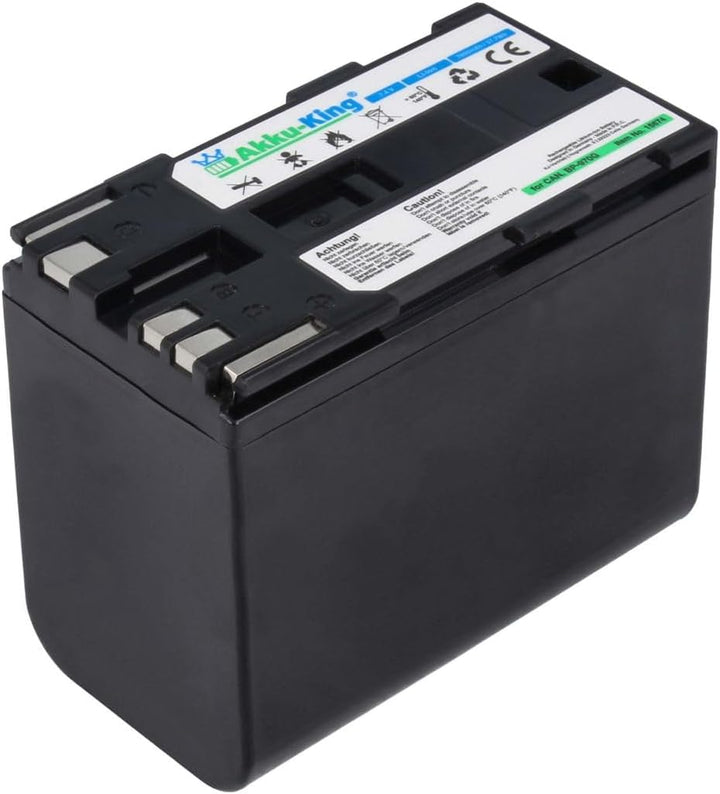 Akku-King Akku kompatibel mit Canon BP-970G, BP-925, BP-970 - Li-Ion 7800mAh - für EOS C100, C2, Opt