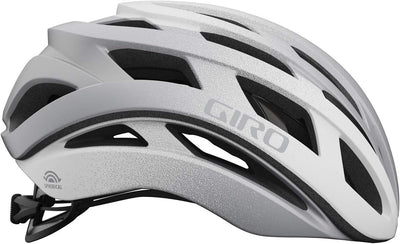 Giro Herren Helios Spherical Helm L Matte White/Silver Fade 22, L Matte White/Silver Fade 22