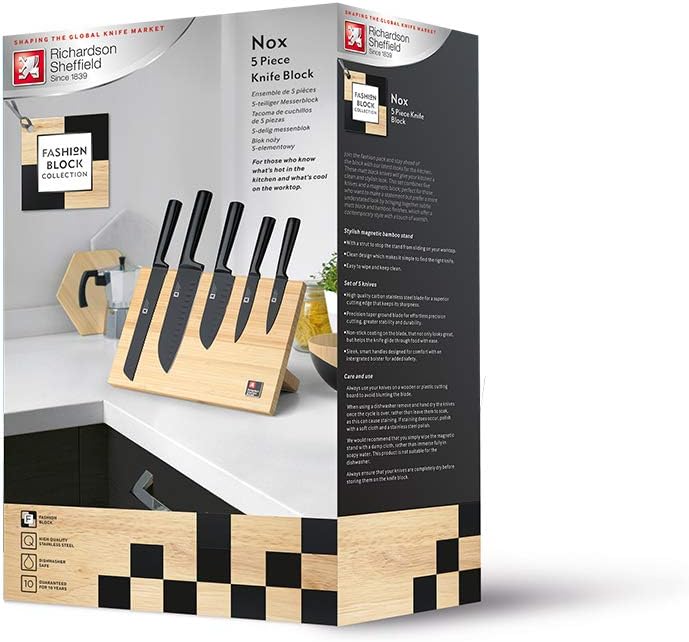 RICHARDSON SHEFFIELD Messerblock Set, Rostfreier