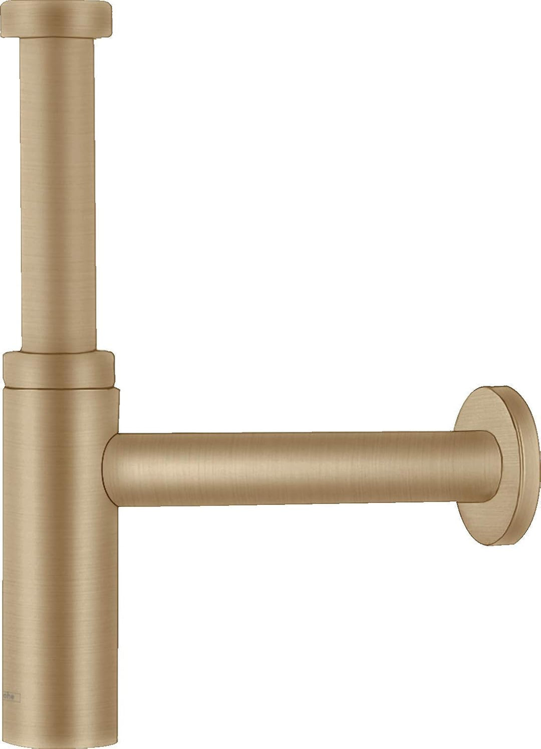 hansgrohe Siphon Flowstar S, Ablauf für Waschbecken, Brushed Bronze, Brushed Bronze