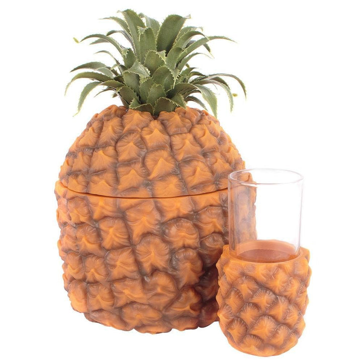 Bar Bespoke Retro Ananas-Eiskübel – Vintage-Kunststoff in Ananasform 1 —, 1 —