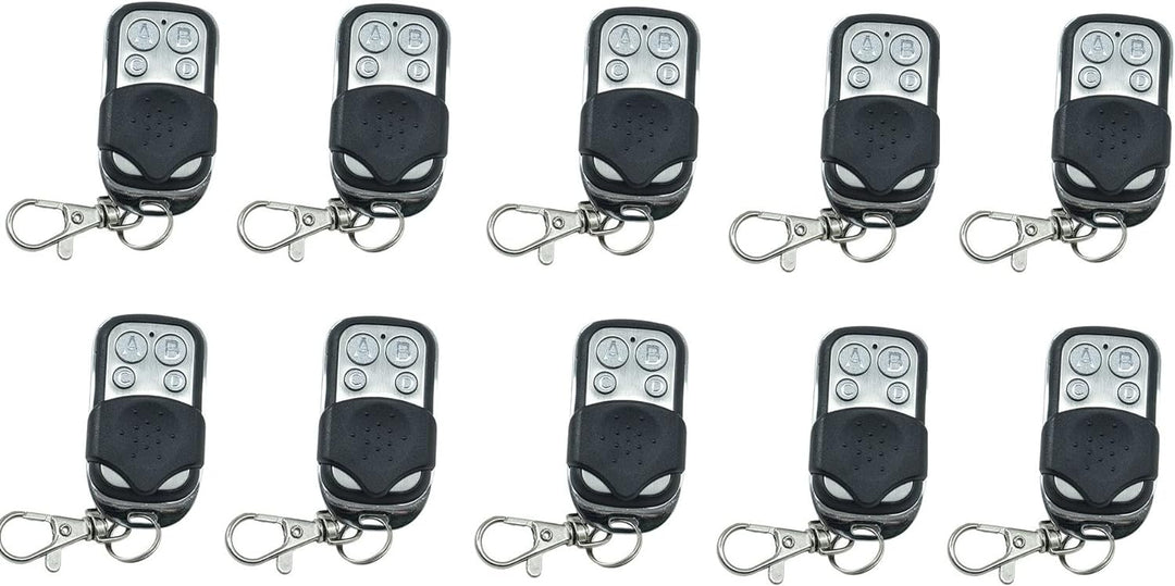 Tempo di Saldi Set mit 10 Universalfernbedienungen für automatisches Tor, Festcode, 433,92 MHz Frequ