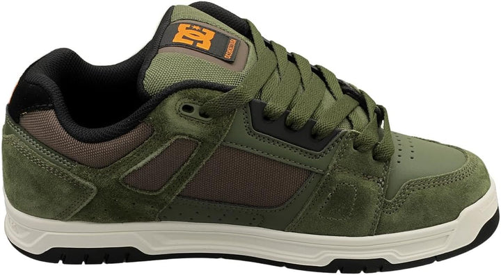 DC Shoes Court Graffik Se, Damen Sneaker 39 EU 310 Oliven Offwhite, 39 EU 310 Oliven Offwhite
