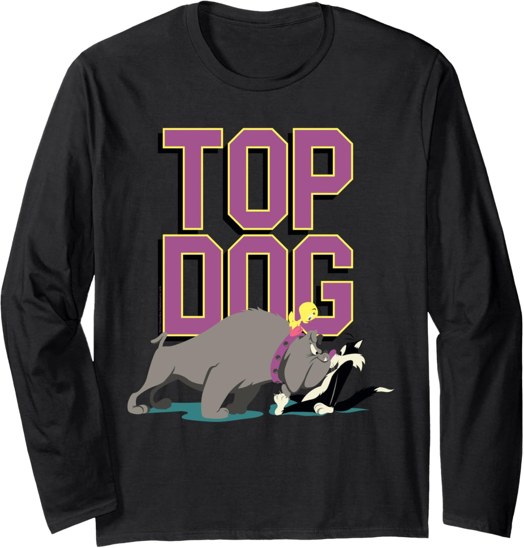 Looney Tunes Sylvester and Tweety Top Dog Langarmshirt