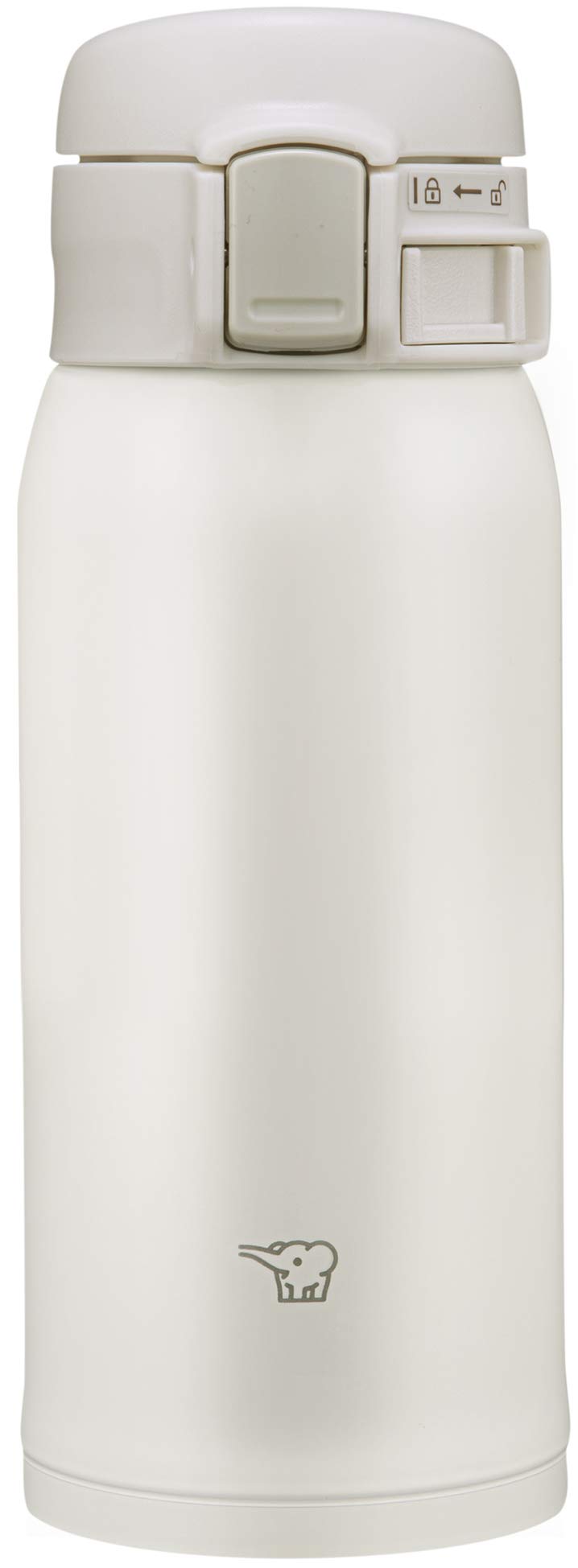 Zojirushi Edelstahlbecher, 340 ml, Weiss 12-Ounce Weiss/Opulenter Garten, 355 ml Weiss/Opulenter Gar