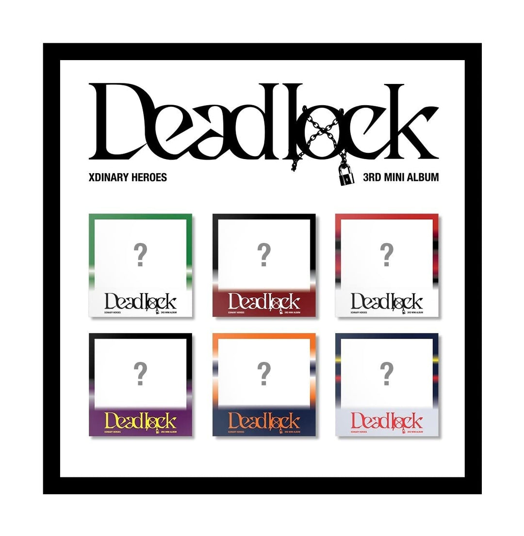 XDINARY HEROES - 3rd Mini Album Deadlock Compact Edition CD (Random ver.)