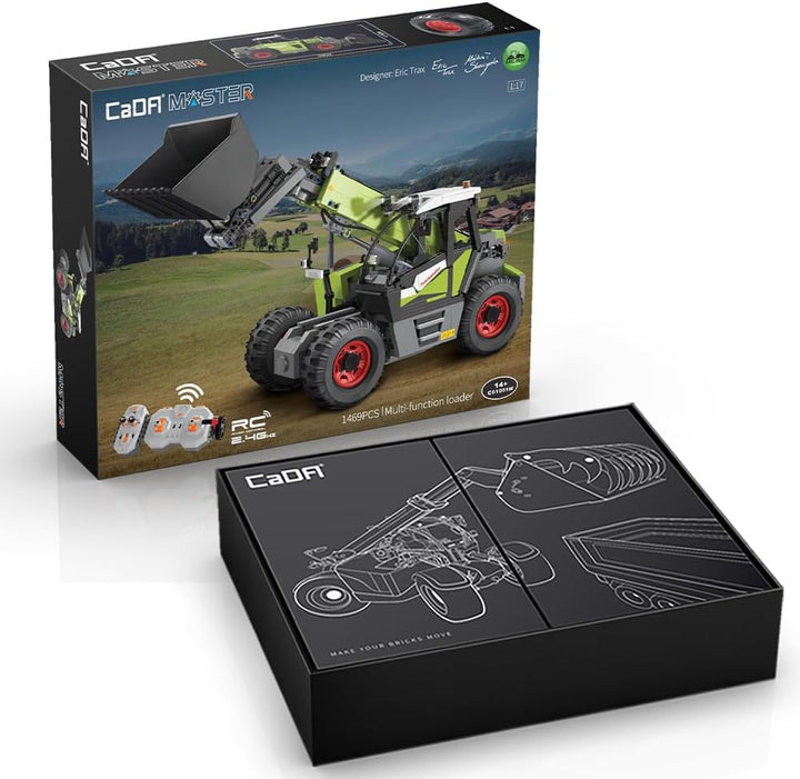 CaDA Multifunktions Lader 1:17, 1469 Teile (ferngesteuert, mit 5 Motoren, mit LED Licht, kompatibel
