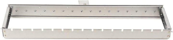 BBQ Spiessdreher mit 15 Edelstahl Spiesse Grill Mangal Schaschlik mit USB Motor, Edelstahl Drehspies
